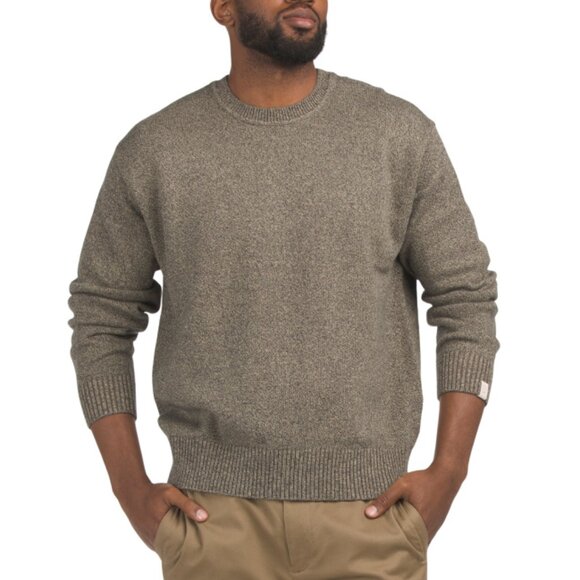 RAG BONE Army Dexter Marl Crew Neck Sweater